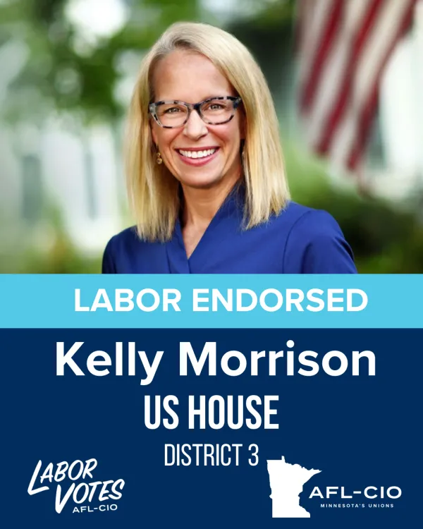 Labor Endorsed - Kelly Morrison - US House - District 3